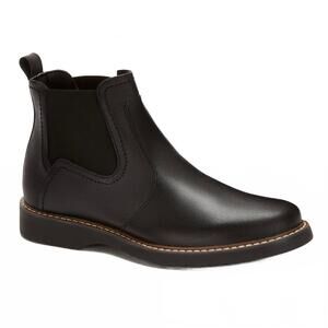 NEW FERRATO men's leather boots in black